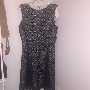 Black and White lace dress